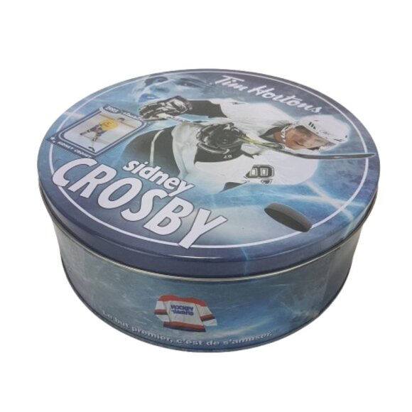 Vintage 2009 Tim Hortons Sidney Crosby Collectible Puzzle Tin & NHL Penguins Mug - Picture 6 of 16